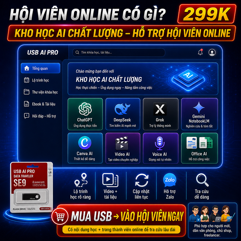 Bộ USB Tự Học AI — Ảnh 3